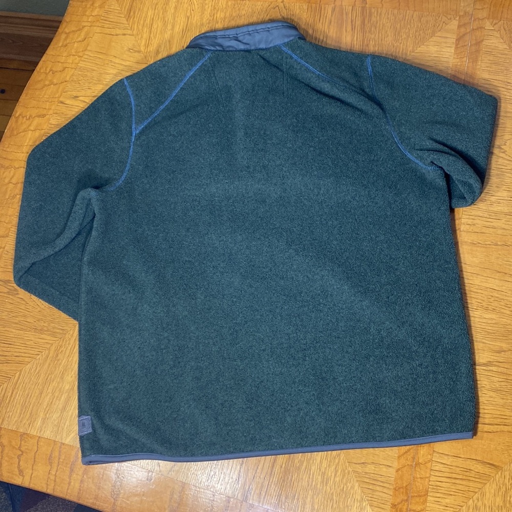 G.H. BASS Mens Arctic Terrain Fleece Mockneck Pullover - Picture 2 of 10